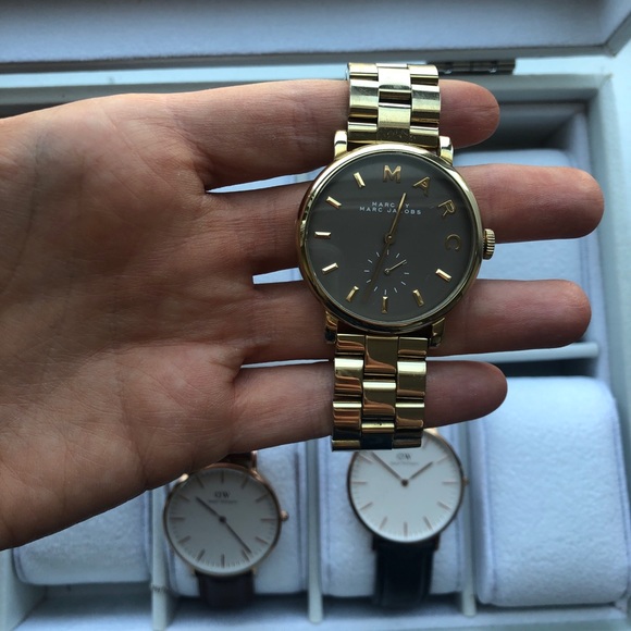 Marc by Marc Jacobs Women's Baker Gold Steel Watch - Picture 2 of 3